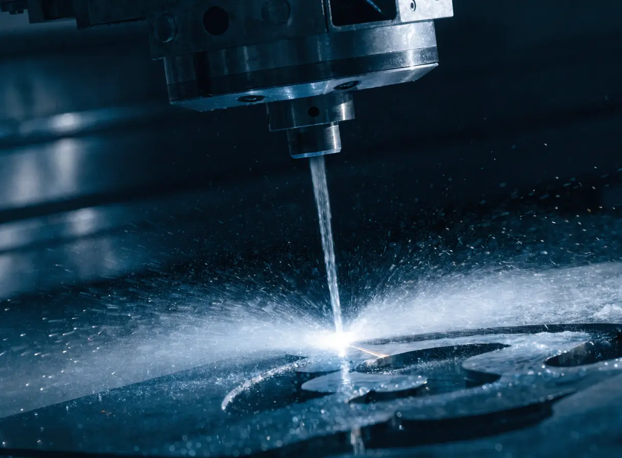 Abrasive waterjet cutting